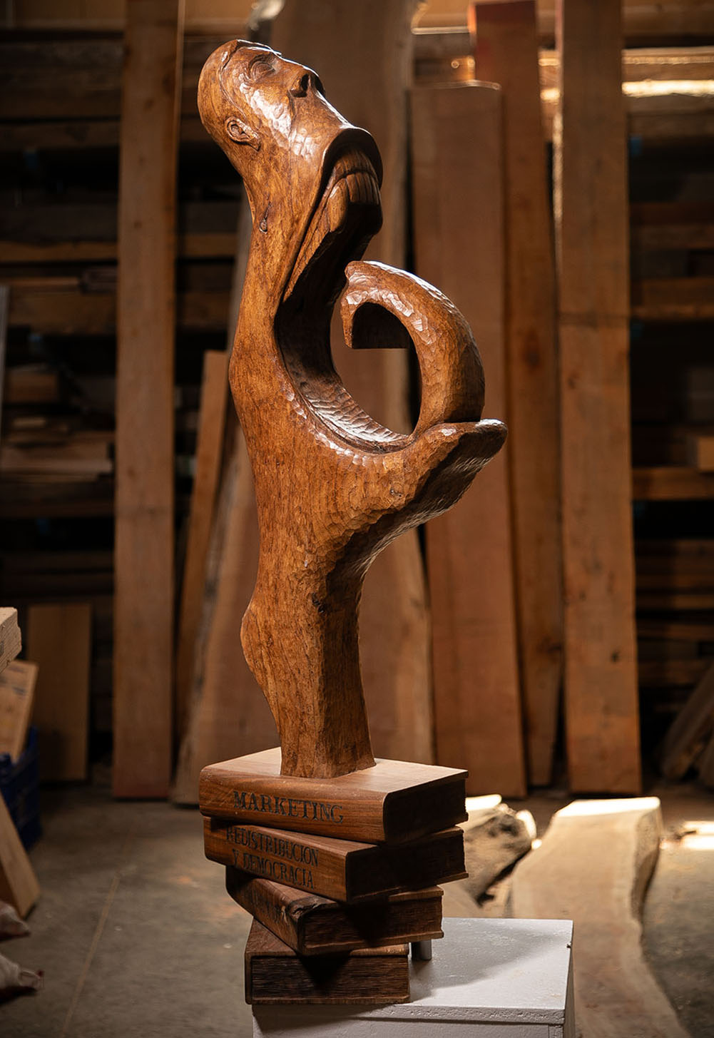 Talla en madera. Gubiarte