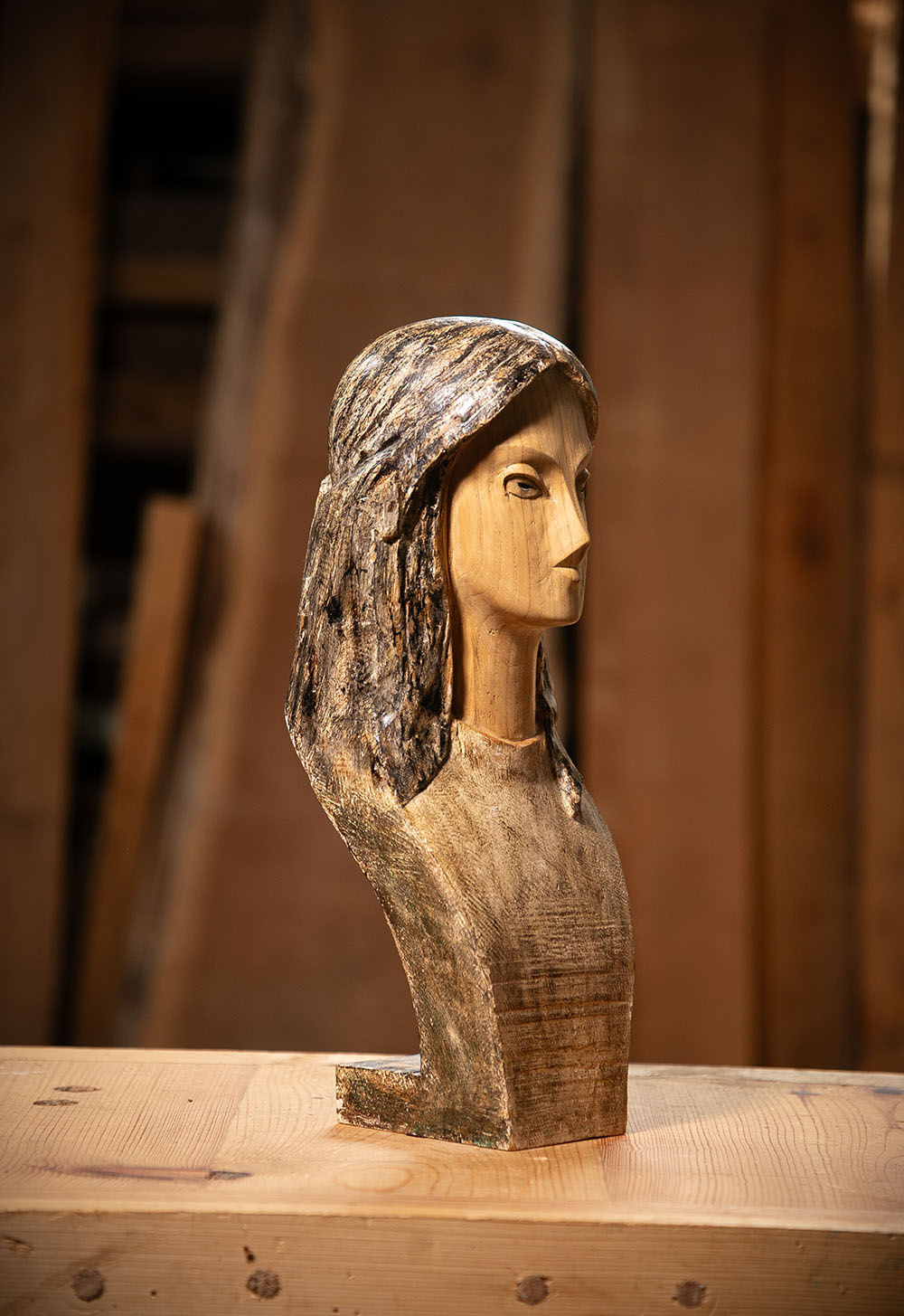 Talla en madera. Gubiarte