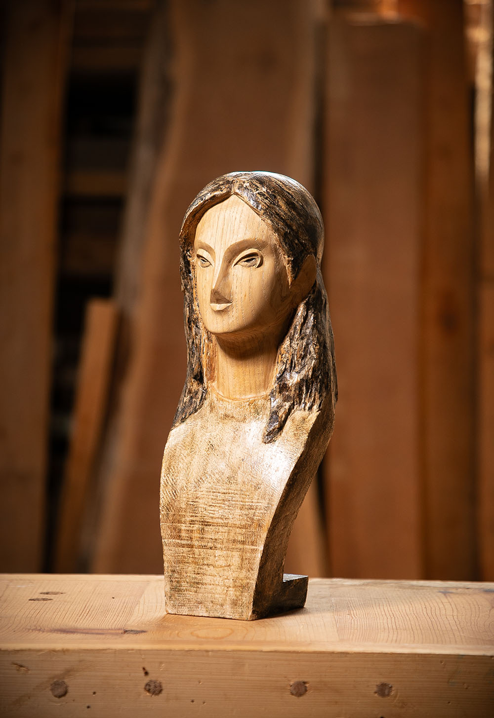 Talla en madera. Gubiarte