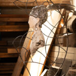 Escultura en madera y hierro. Gubiarte