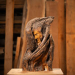 Talla en madera. La morada de Eremita. Gubiarte