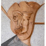 Talla en madera. Serie Instrumentos Imposibles. Gubiarte.