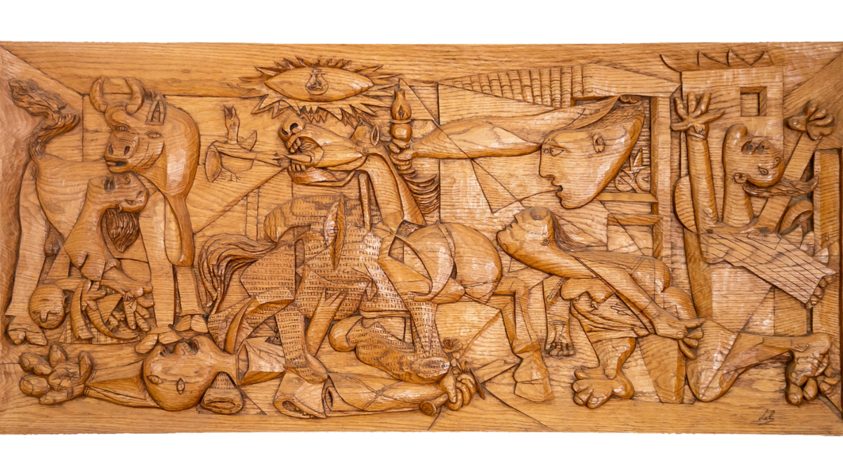 Talla en madera. Guernica. Gubiarte