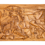 Talla en madera. Guernica. Gubiarte