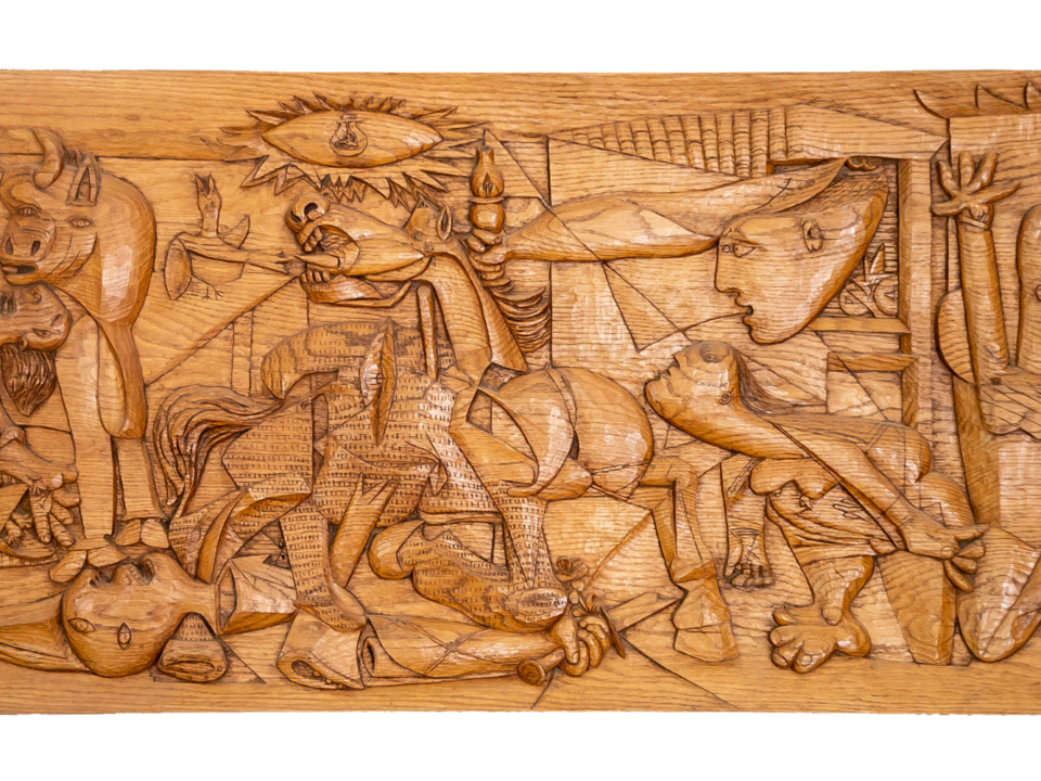 Talla en madera. Guernica. Gubiarte