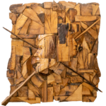 Talla en madera. Fragmentos. Mediterráneo. Roble. 82x87x22cm. Gubiarte