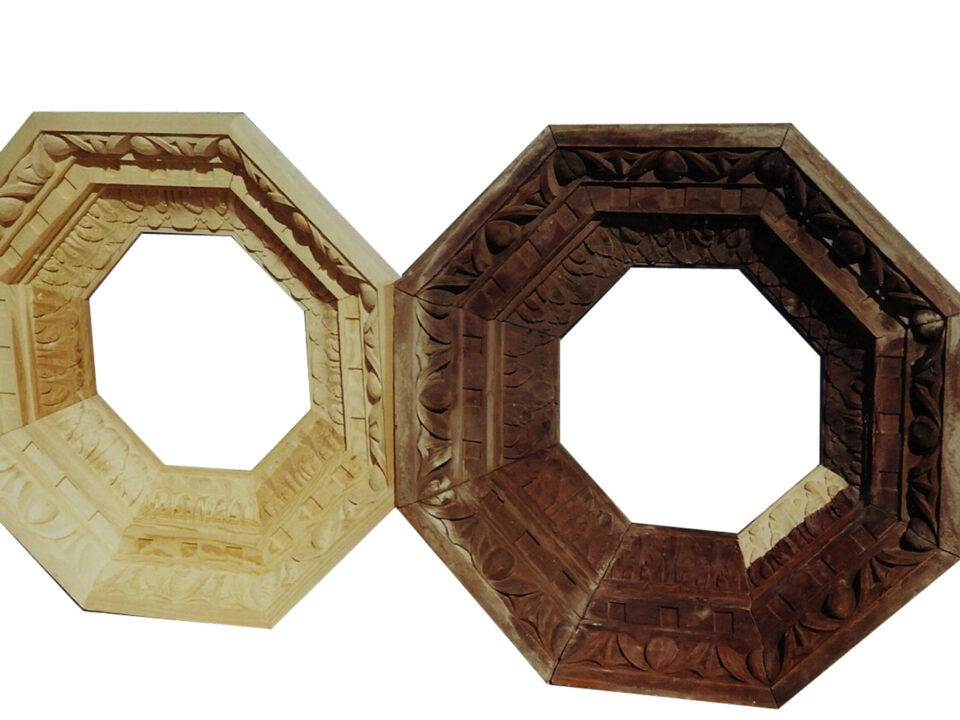 Talla en madera. Talla aplicada. Artesas palacio de Pastrana. Gubiarte