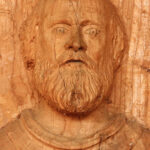 Talla en madera. Talla aplicada. San Pablo. Olmo. Gubiarte