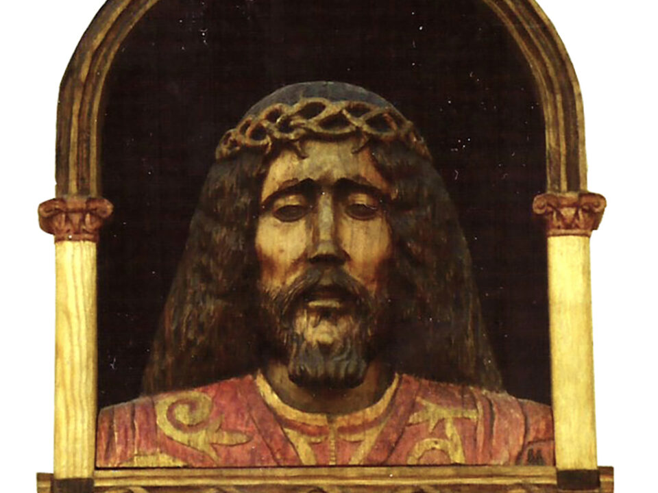 Talla en madera. Talla aplicada. Cristo. Gubiarte