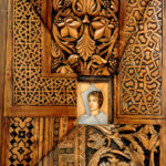 Talla en madera. Collage I. Ciprés. 47x68x14. Gubiarte