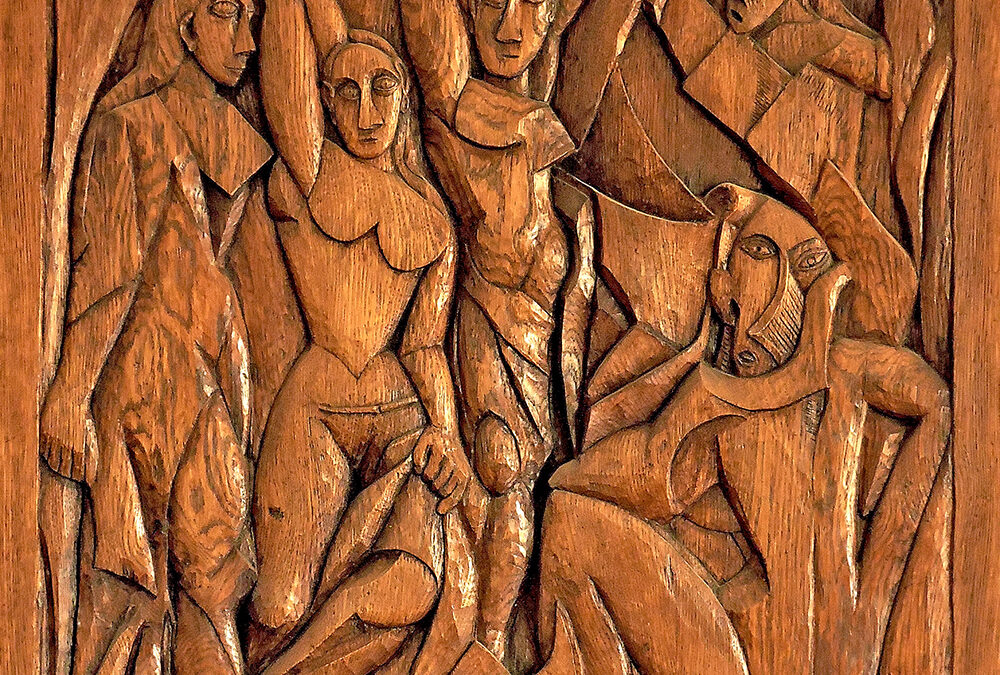 Talla en madera. Avignon. Gubiarte