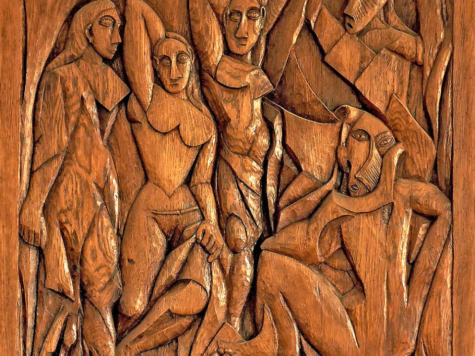 Talla en madera. Avignon. Gubiarte