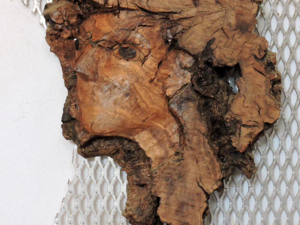 Talla en madera. Terpsícore. Gubiarte