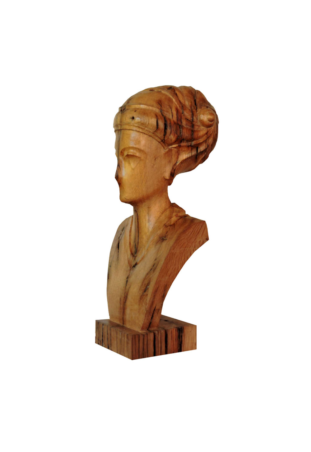 Talla en madera. Imagen V. Haya y Sapelli. Gubiarte