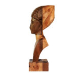 Talla en madera. Imagen II. Embero y Olmo. Perfil. Gubiarte