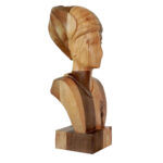 Talla en madera. Imagen II. Embero y Olmo. Perfil. Gubiarte